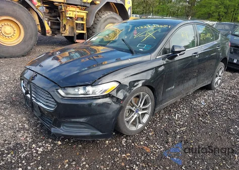 2015 Ford Fusion Hybrid Se из США, поврежденный, VIN 3FA6P0LU0FR229409
